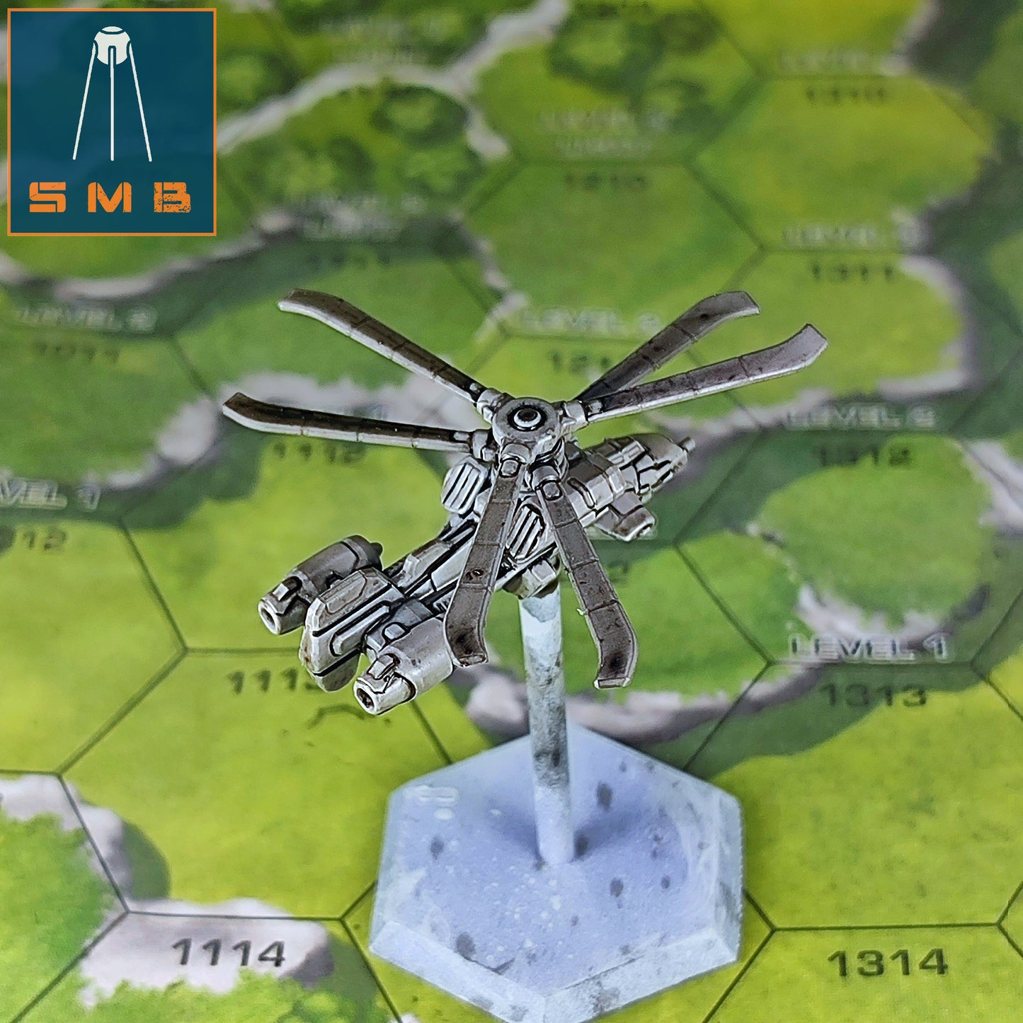 DiVtol - Alternate Battletech Model - By Sir Mortimer Bombito