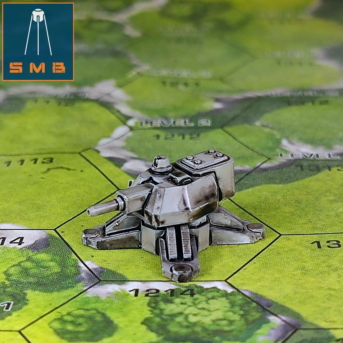 Turrets - Alternate Battletech Model - By Sir Mortimer Bombito