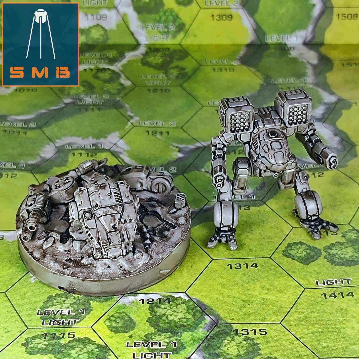 Vignette "Old Story" - Alternate Battletech Model - By Sir Mortimer Bombito