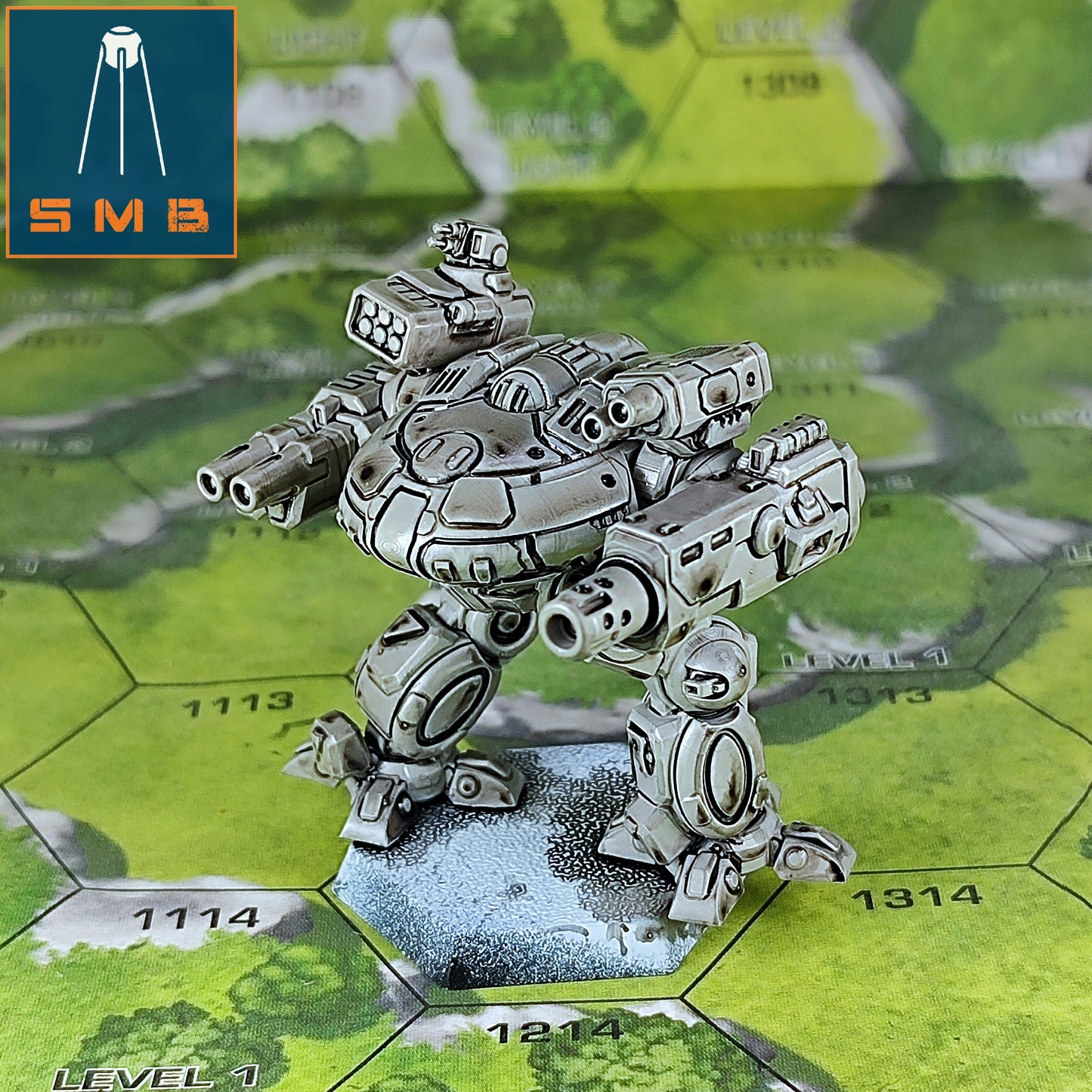Turka ModC - Alternate Battletech Model - By Sir Mortimer Bombito