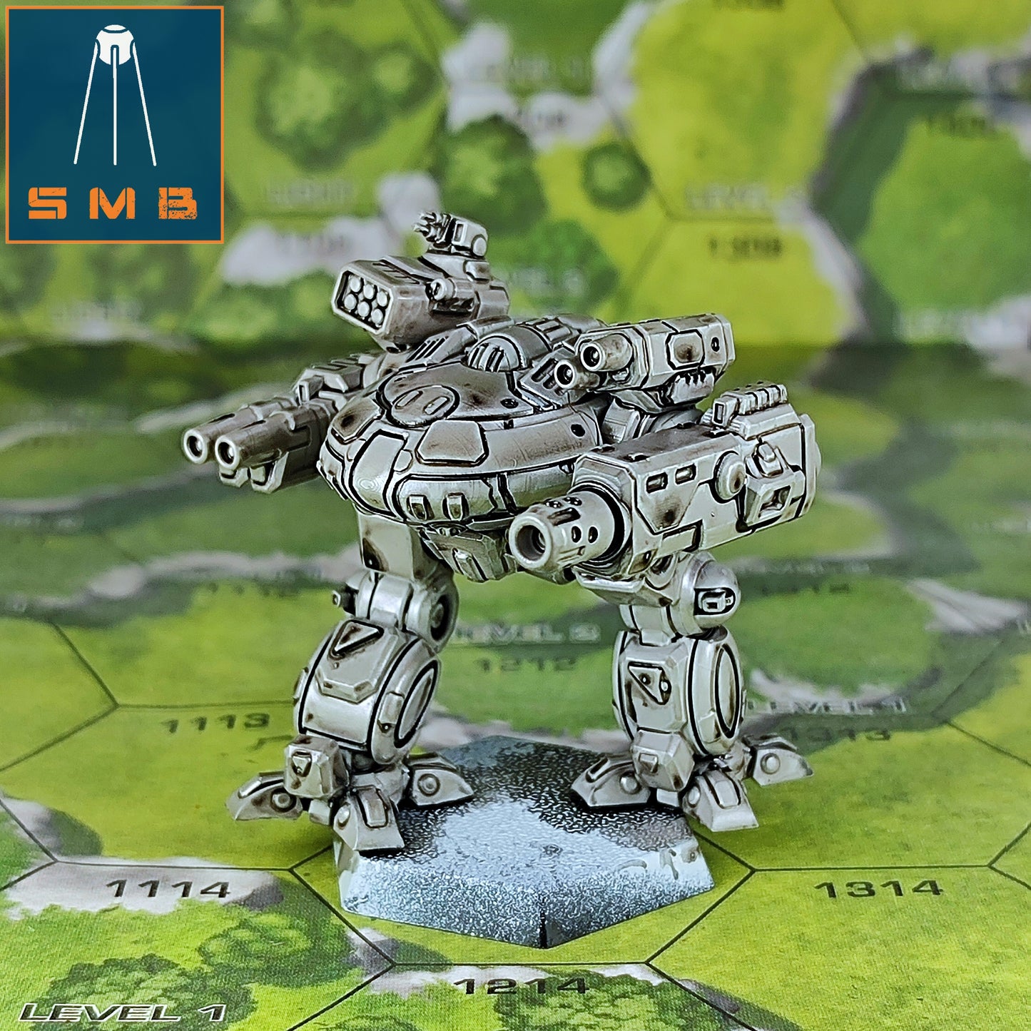 Turka ModC - Alternate Battletech Model - By Sir Mortimer Bombito
