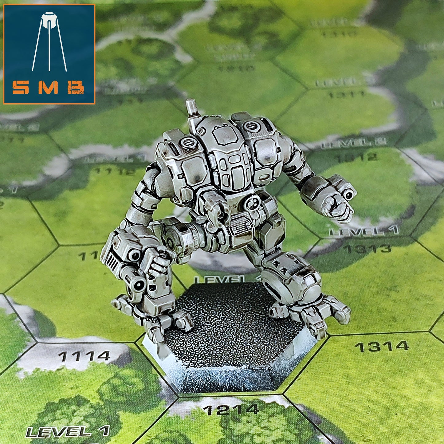 Cezar 3R - Alternate Battletech Model - By Sir Mortimer Bombito