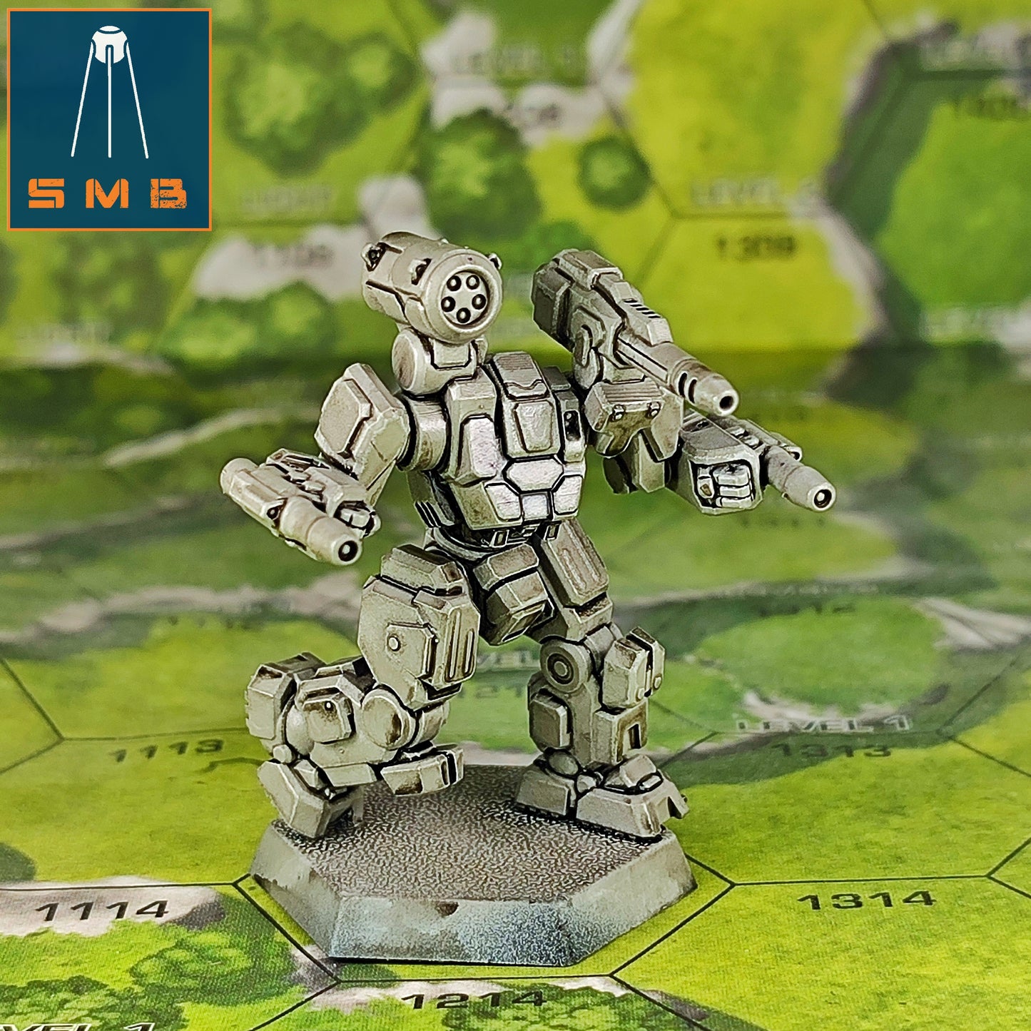Swordi Mod1 - Alternate Battletech Model - By Sir Mortimer Bombito