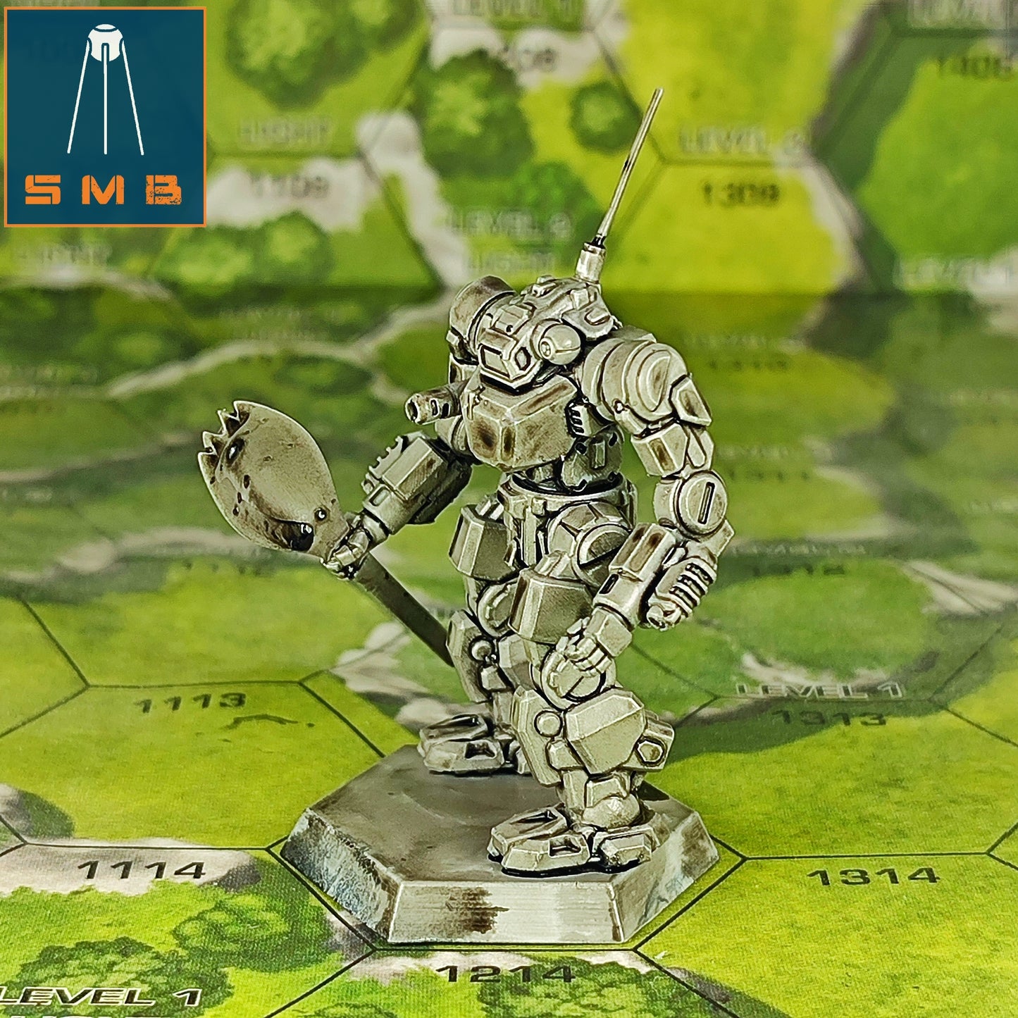 Spoonman - Alternate Battletech Model - By Sir Mortimer Bombito