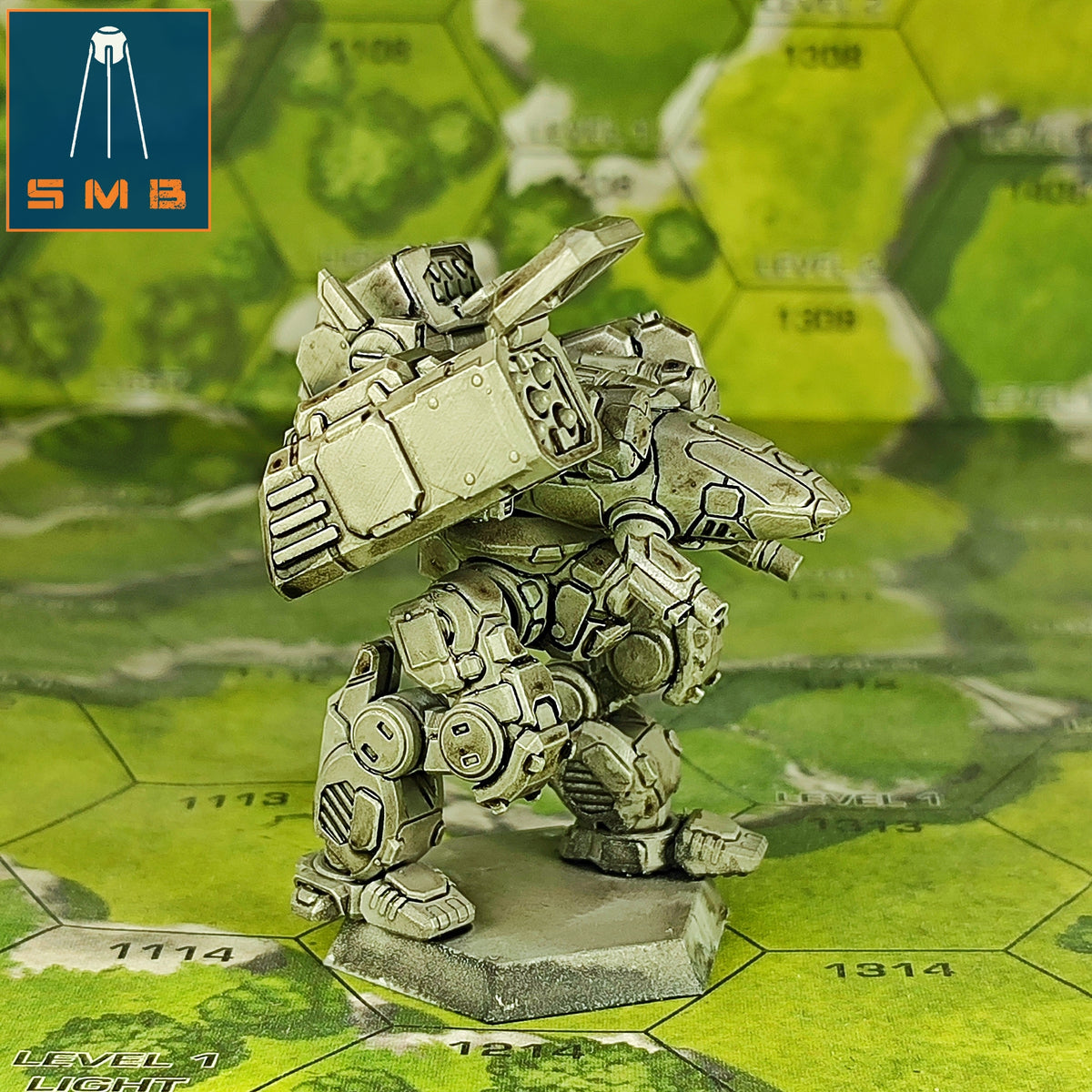Viki 3A - Alternate Battletech Model - By Sir Mortimer Bombito