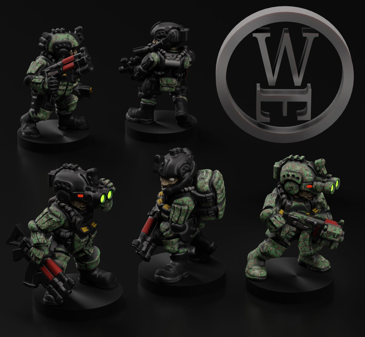 Reaztivyk Exclusion Zone Mercs - 6mm/8mm Epic - Wakes Emporium