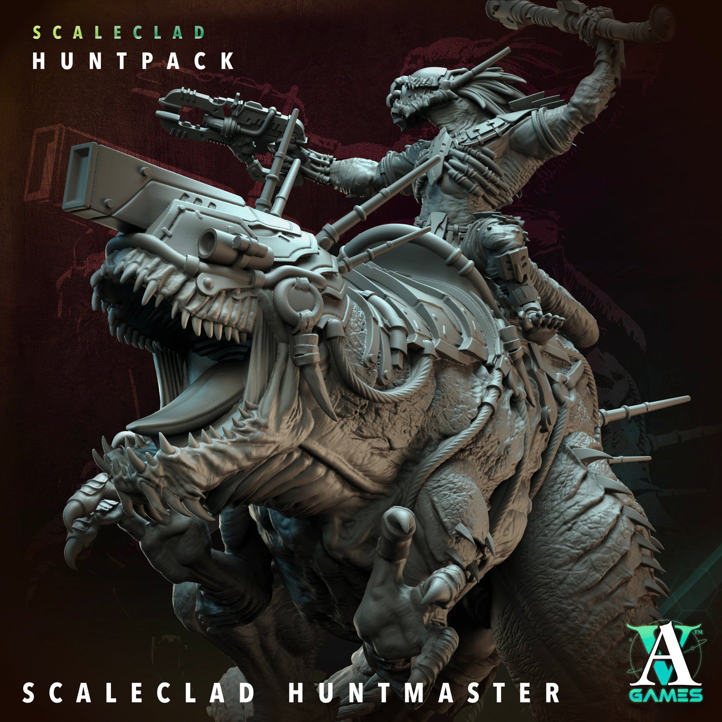 Scaleclad Huntpack Huntmaster - Archvillian Games