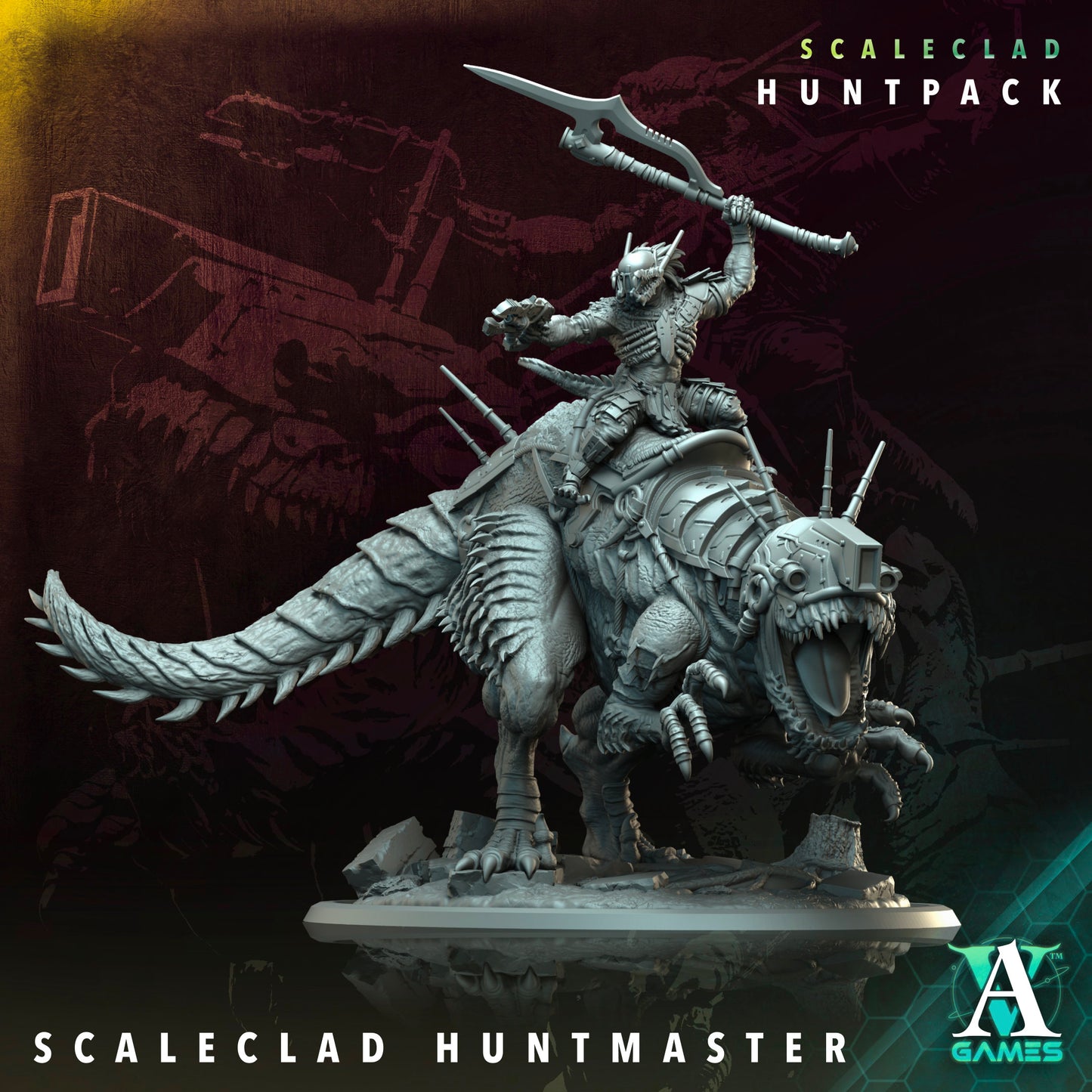 Scaleclad Huntpack Huntmaster - Archvillian Games