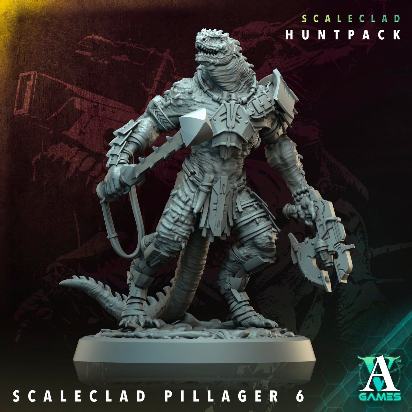 Scaleclad Huntpack Pillagers - Archvillian Games