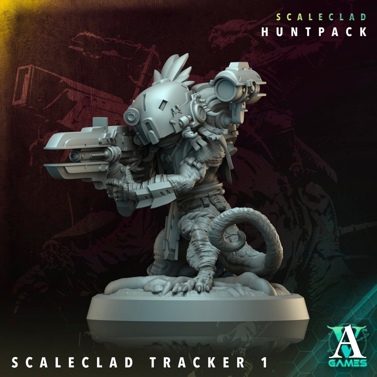 Scaleclad Huntpack Trackers - Archvillian Games