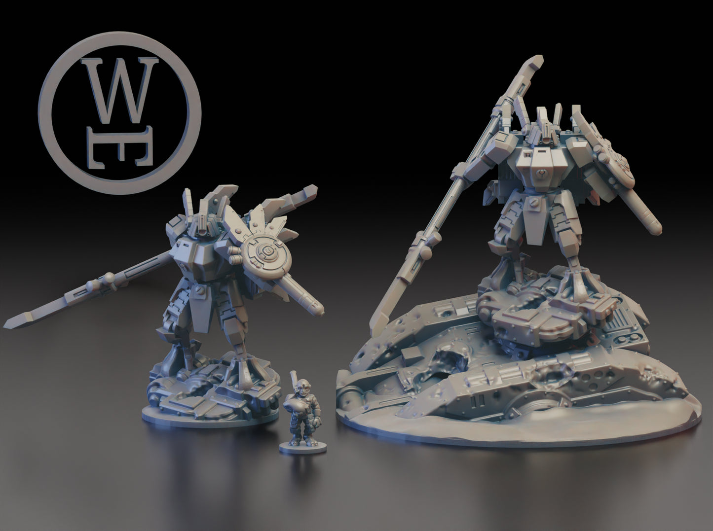 Satotta Assault Commander Enkyori - 6mm/8mm Epic - Wakes Emporium