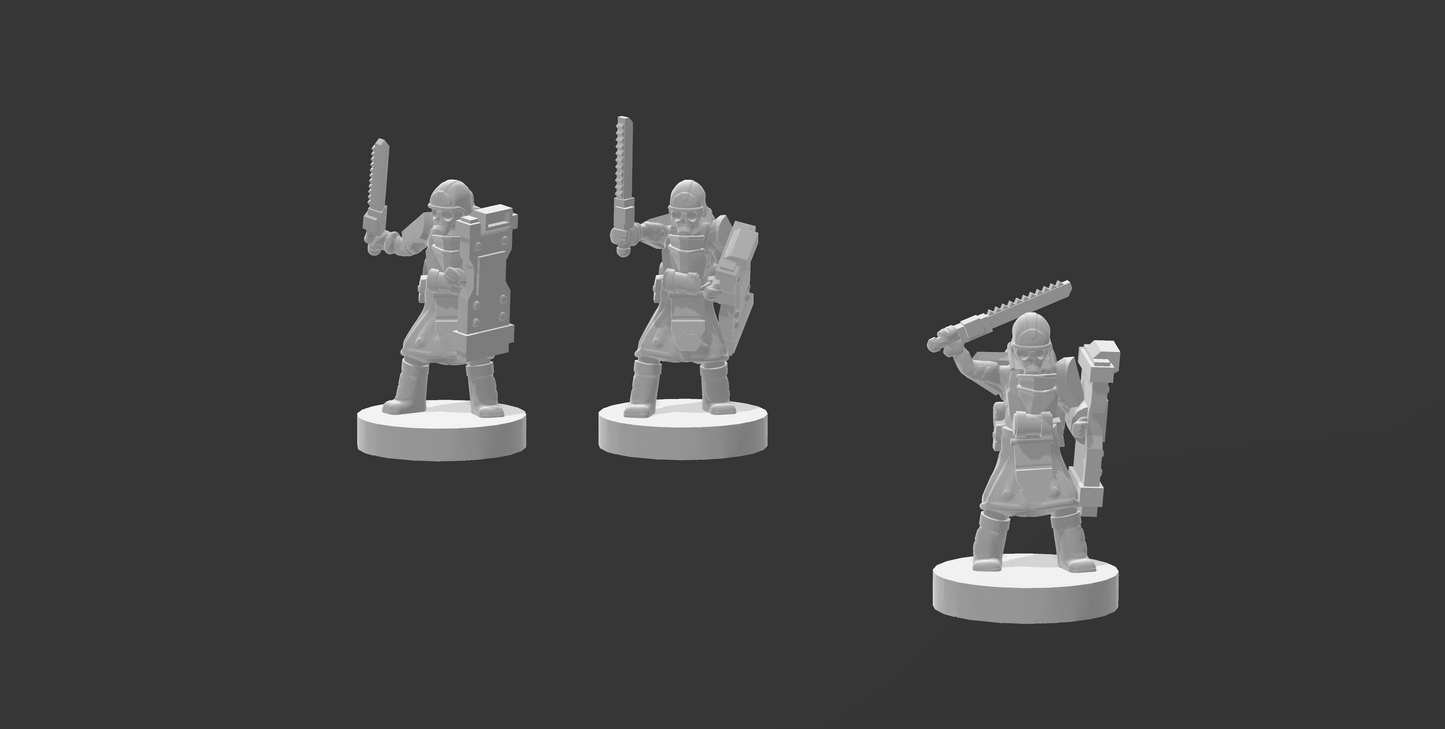 Legion of Cendre assault - 6mm/8mm - Bishok