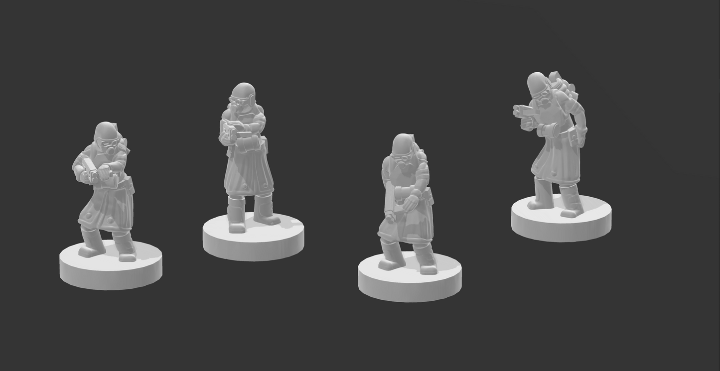Legion of Cendre Paratroopers - 6mm/8mm - Bishok