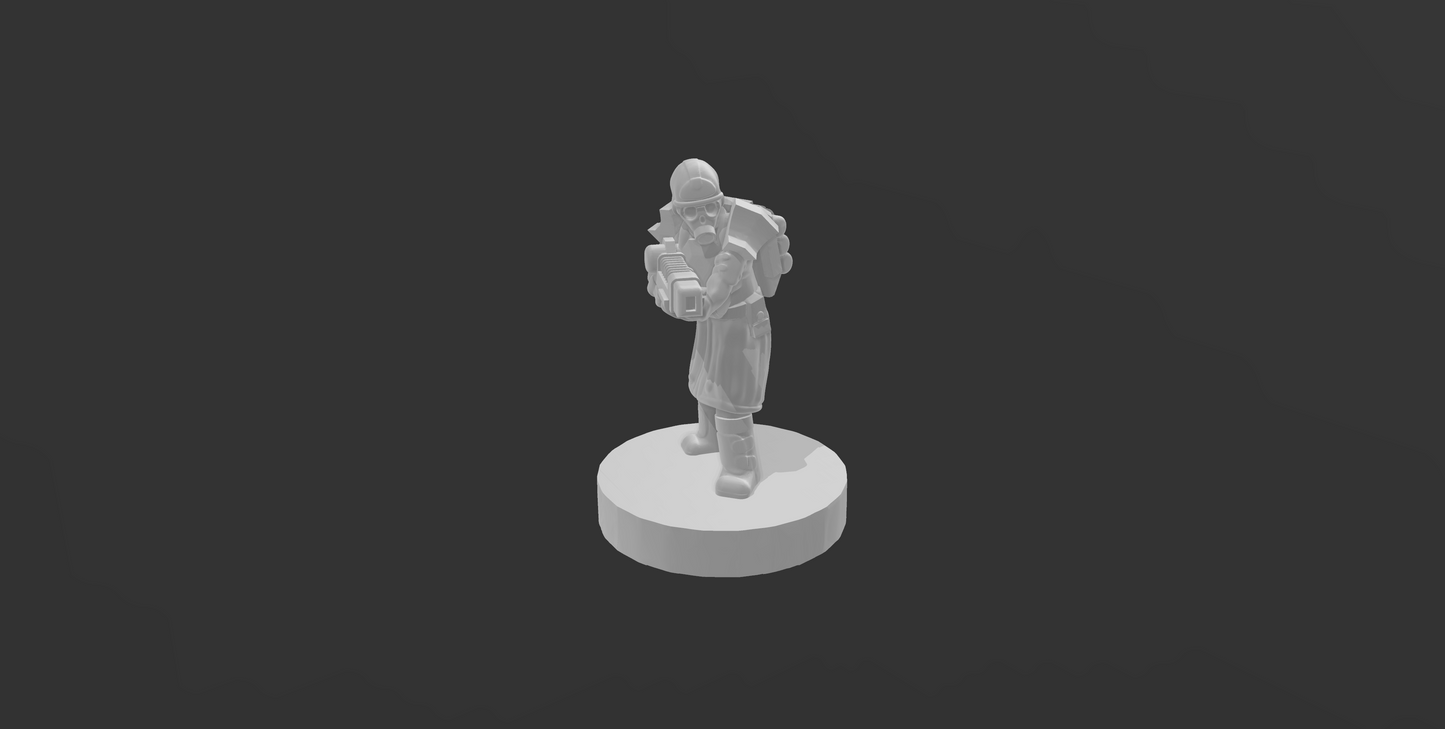 Legion of Cendre Plasma Rifles - 6mm/8mm - Bishok