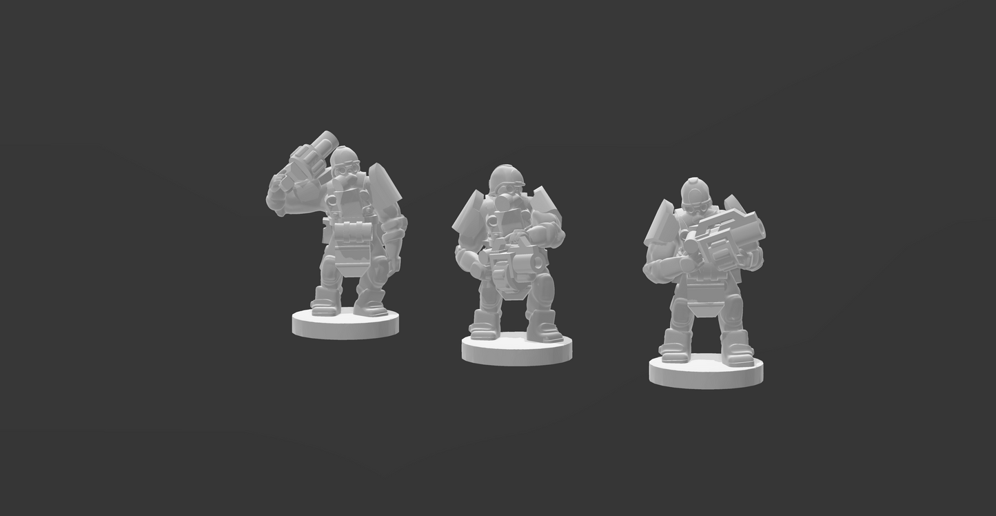Legion of Cendre Golgoth Heavy Weapon - 6mm/8mm - Bishok