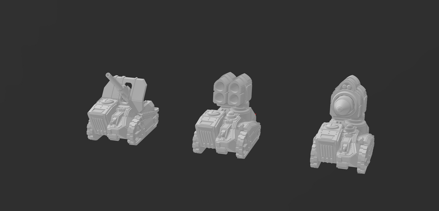 Legion of Cendre Artillery - 6mm/8mm - Bishok