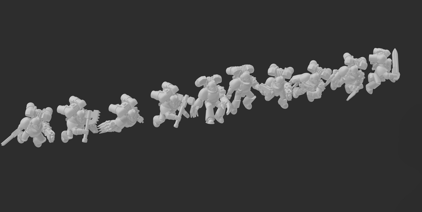 Mk6 Crusaders Air Assault - 6mm/8mm