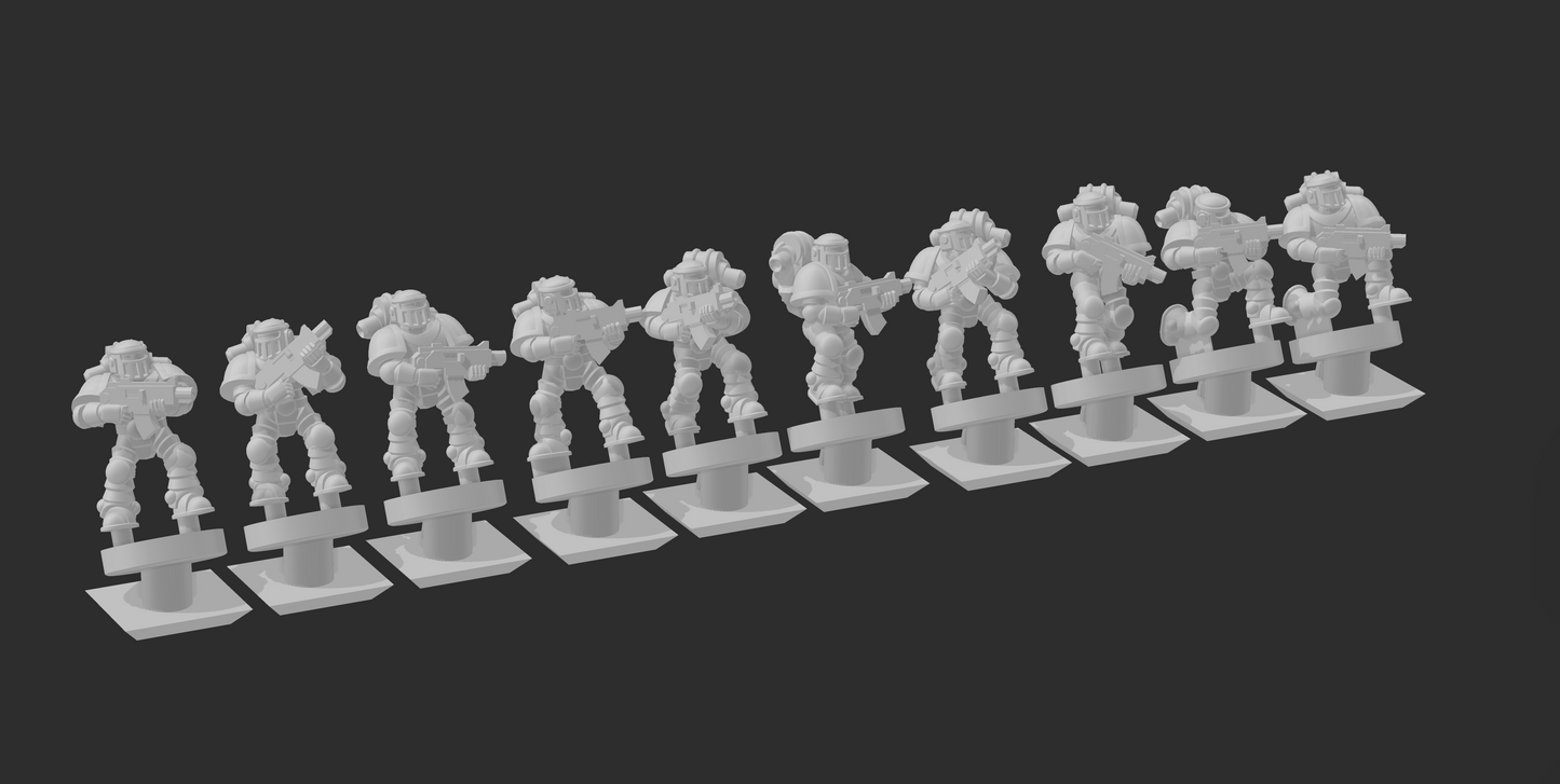 Mk2 Crusaders Tactical - 6mm/8mm