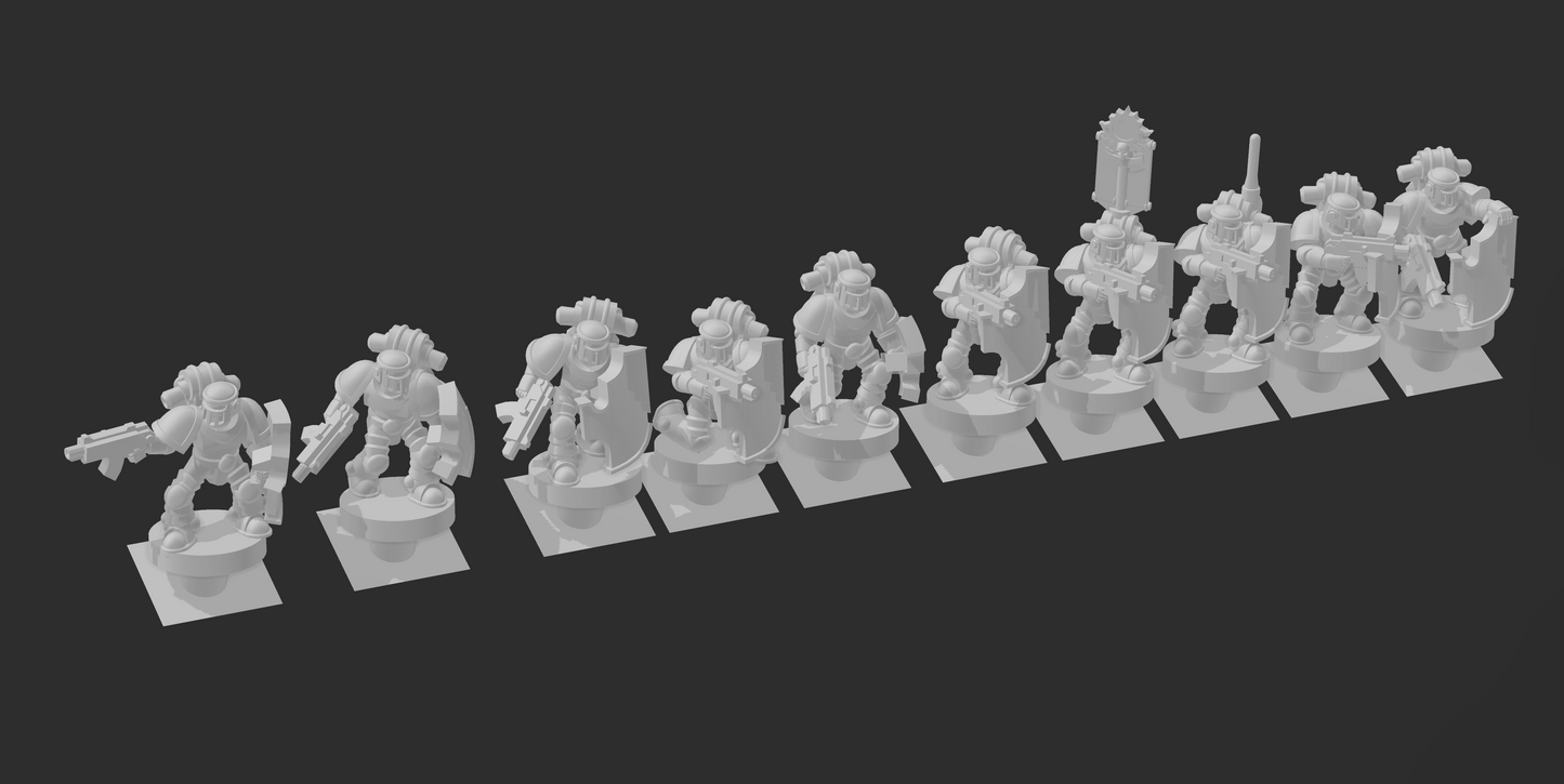 Mk2 Crusaders Breachers - 6mm/8mm