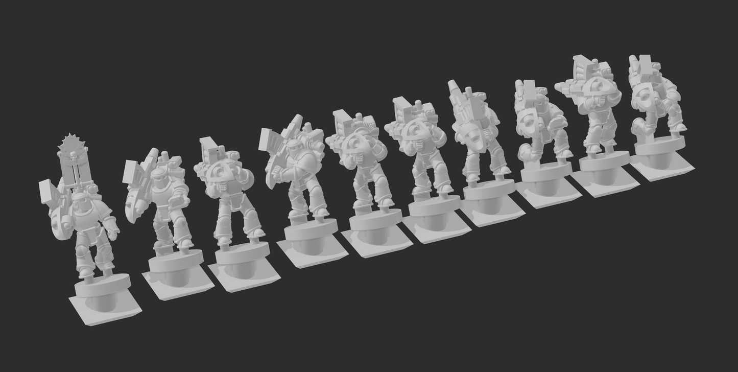 Mk3 Crusaders Tactical - 6mm/8mm