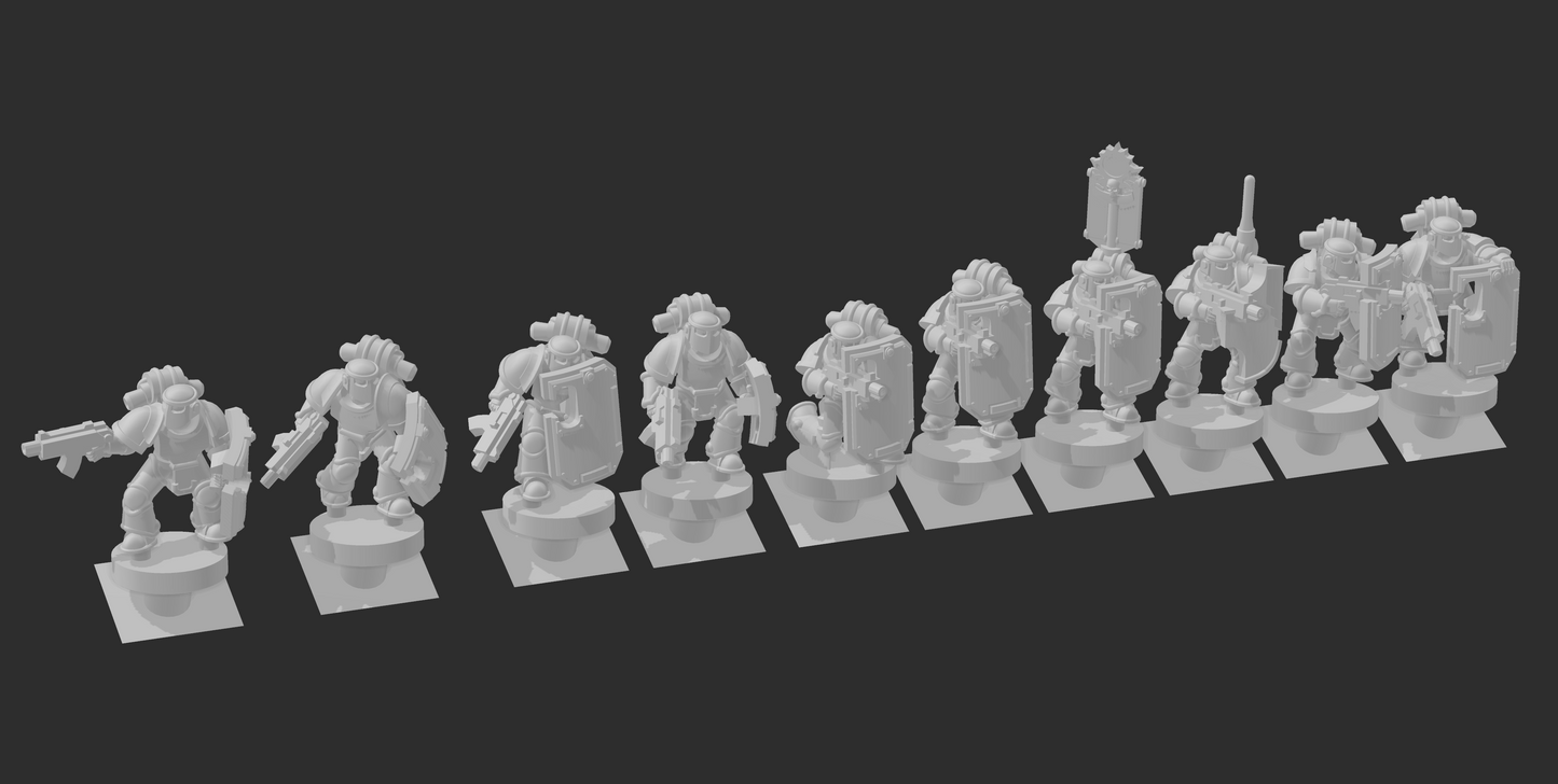 Mk3 Crusaders Breachers - 6mm/8mm