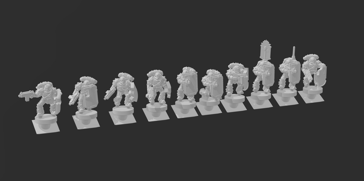 Mk5 Crusaders Breachers - 6/8-10-15mm