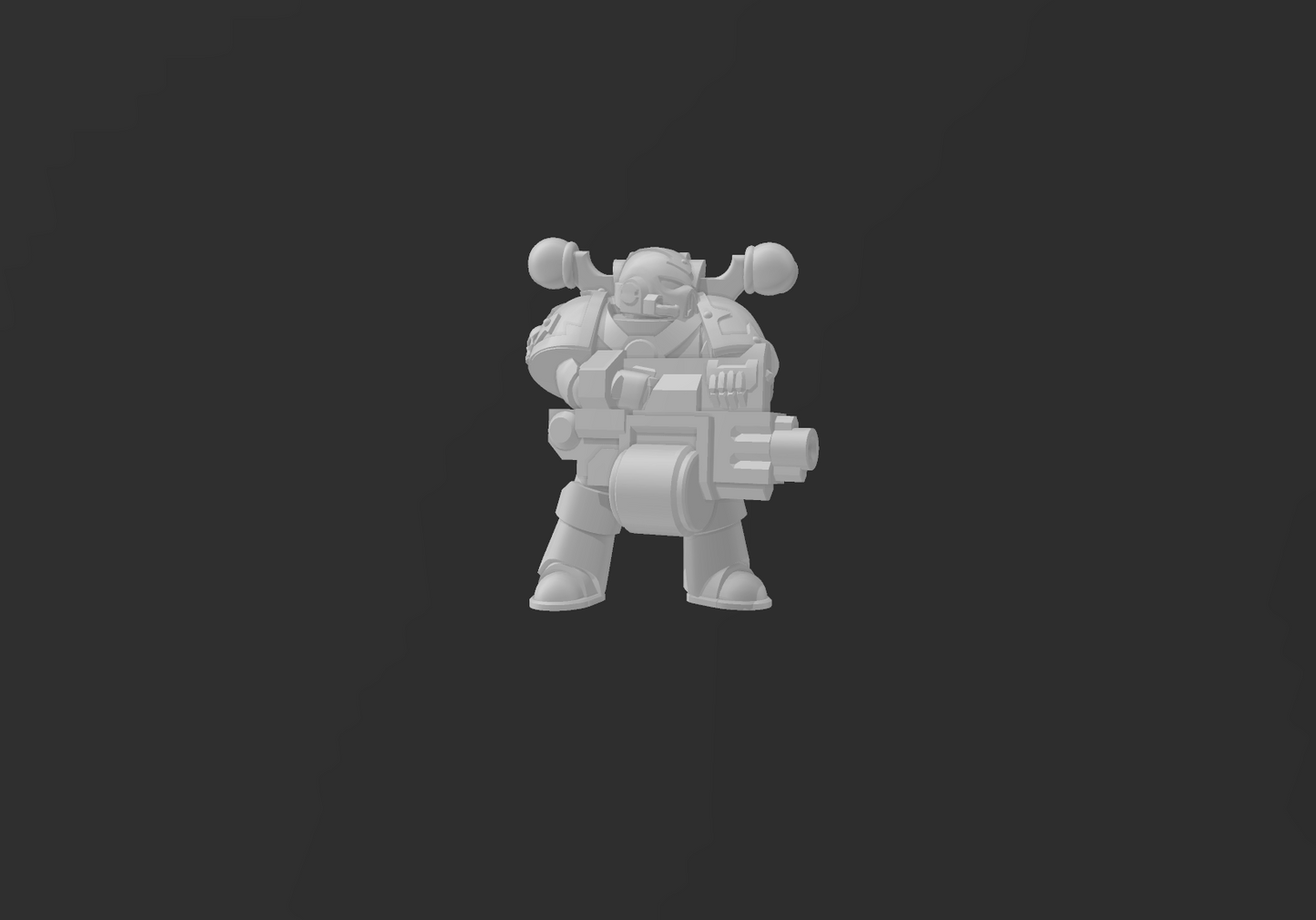 Chaotic Crusaders Heavy weapons - 6mm/8mm