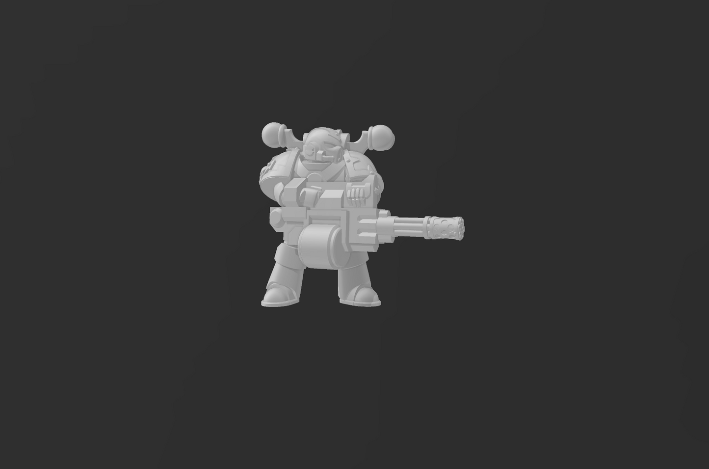 Chaotic Crusaders Heavy weapons - 6mm/8mm