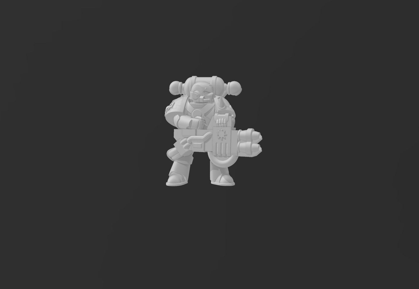 Chaotic Crusaders Heavy weapons - 6mm/8mm