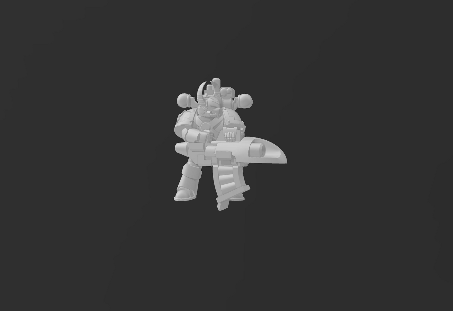 Chaotic Crusaders Heavy weapons - 6mm/8mm
