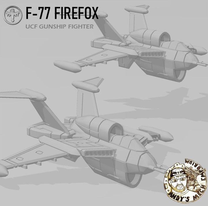 Starship Troopers F-77 Firefox - 6mm/8mm Epic - Crow Industries