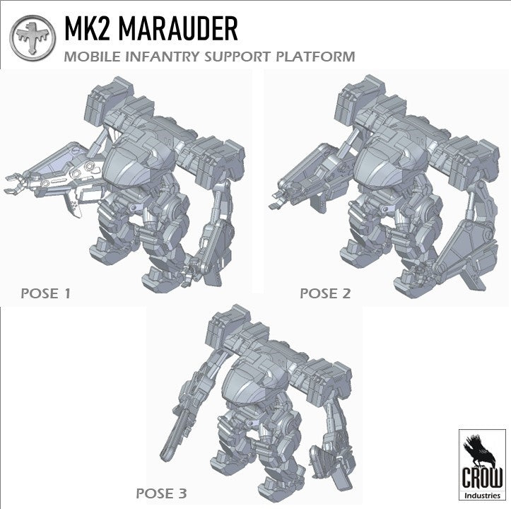 Starship Troopers MK2 Marauders - 6mm/8mm Epic - Crow Industries