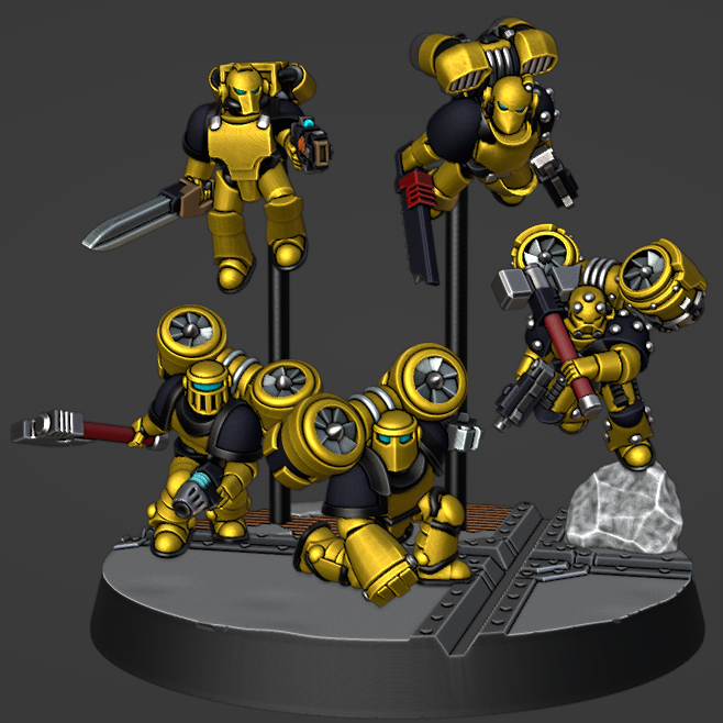 Mk6 Crusaders Air Assault - 6mm/8mm