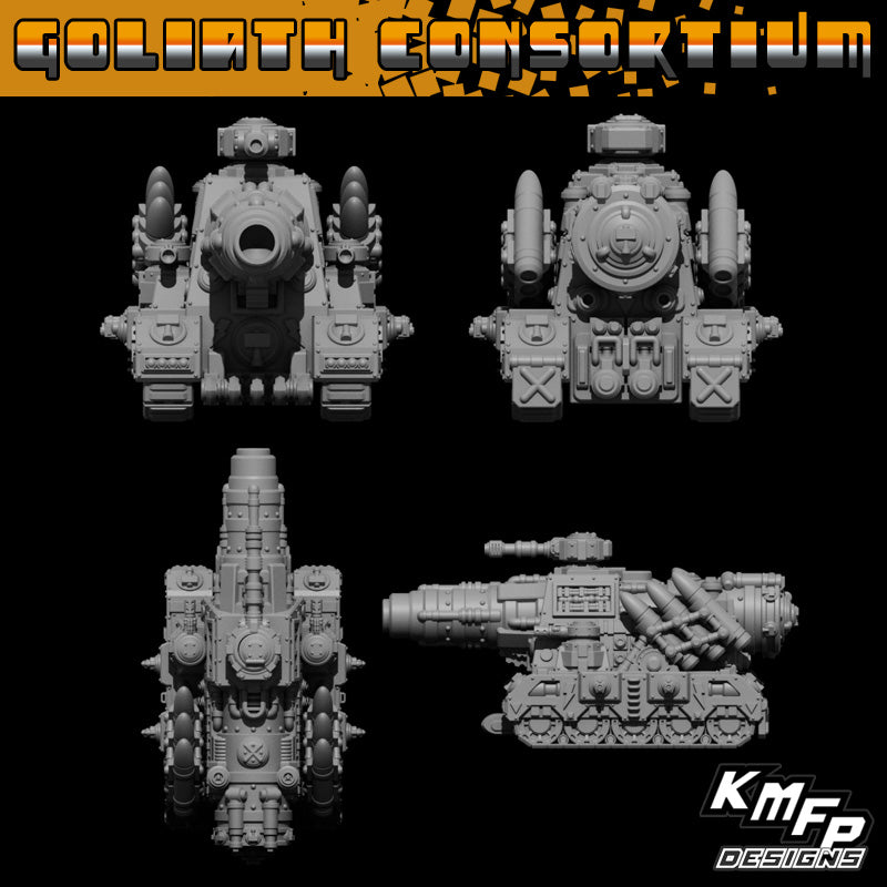Goliath Consortium Landviathan Megacannon - 6mm/8mm