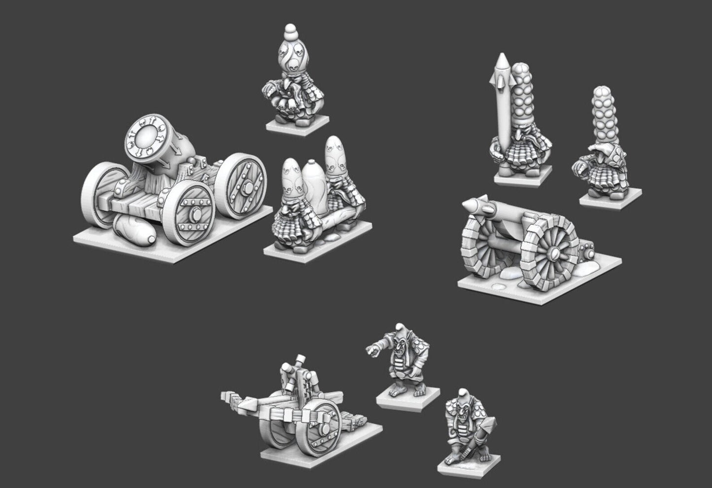 Magma Dwarf Army - 10mm