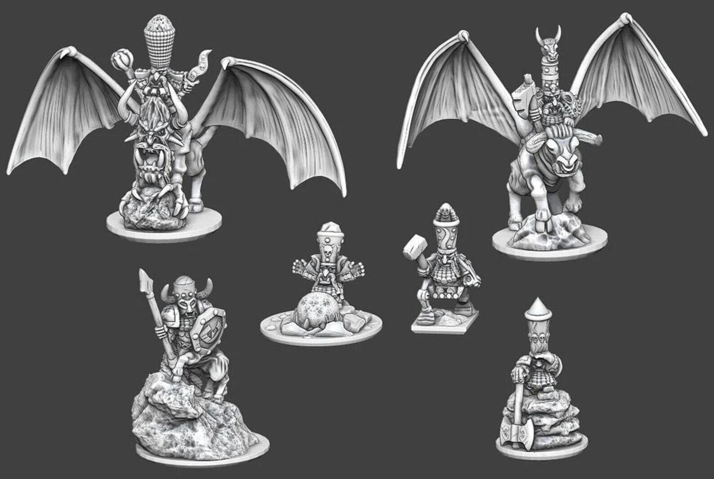 Magma Dwarf Army - 10mm