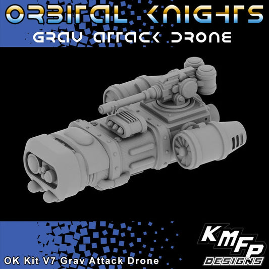 Orbital Knights Grav-Attack Drone - 6mm/8mm