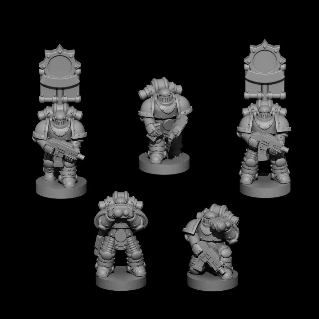 MKII Knight infantry - 6mm/8mm