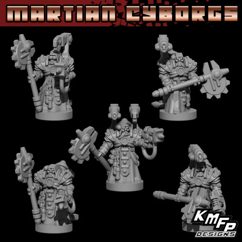 Mars Cyborgs Techno Priests - 6mm/8mm