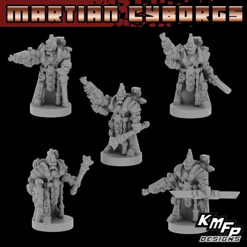 Mars Cyborgs Leaders Type M - 6mm/8mm