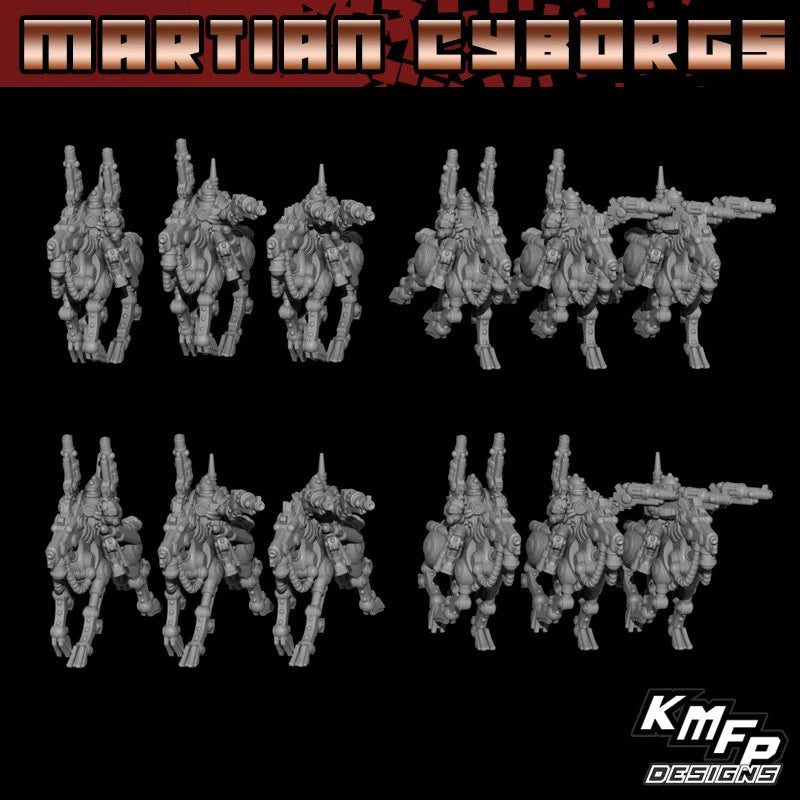 Mars Cyborgs Dynamo Cavalry - 6mm/8mm