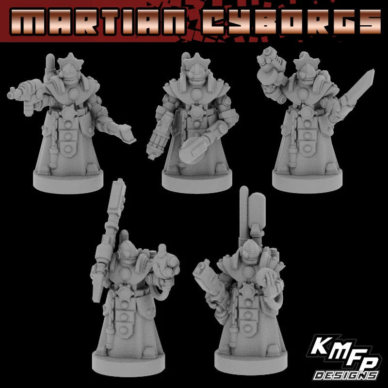 Mars Cyborgs Infantry Type R - 6mm/8mm