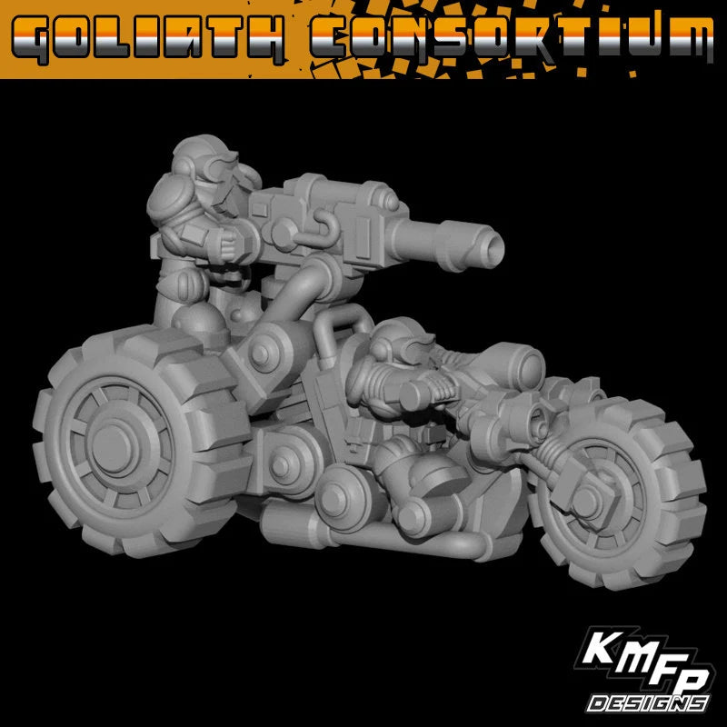 Goliath Consortium Triker Squad - 6mm/8mm