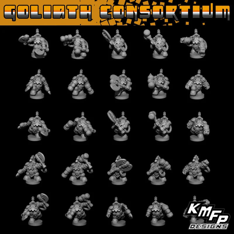Goliath Consortium Berzerkers - 6mm/8mm