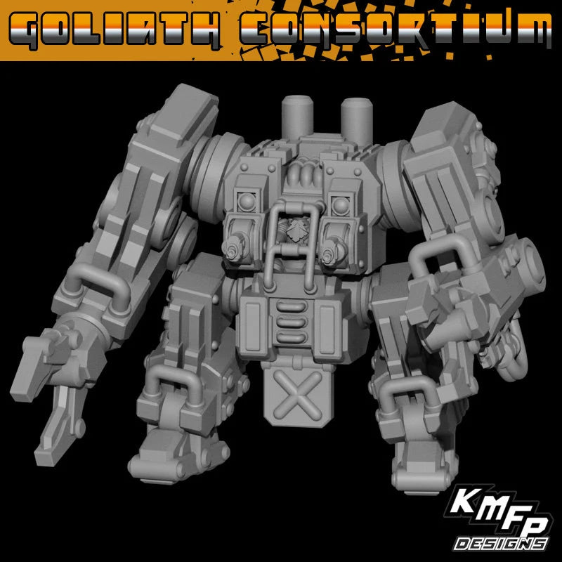 Goliath Consortium Industrial Combat Walkers - 6mm/8mm