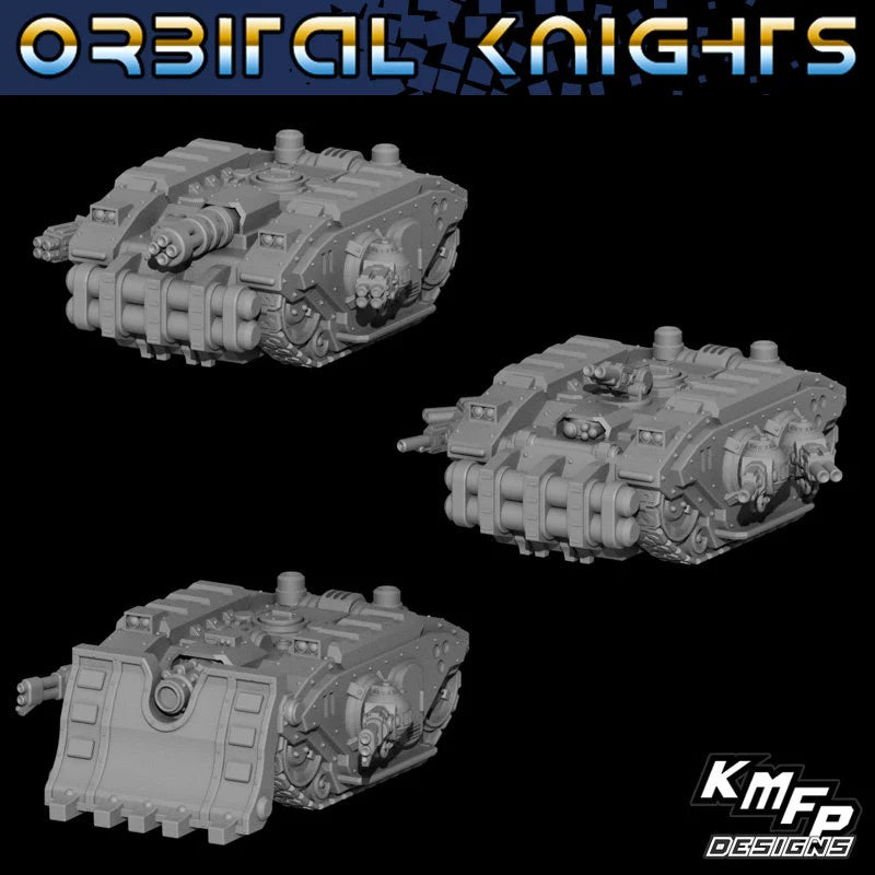 Orbital Knights Battle tanks - 6mm/8mm