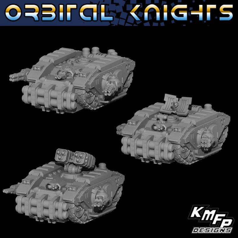 Orbital Knights Battle tanks - 6mm/8mm