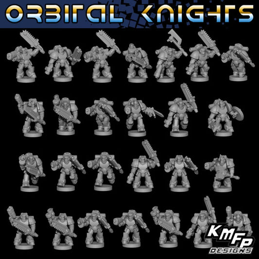 Orbital Knights Close Assault Troops - 6mm/8mm