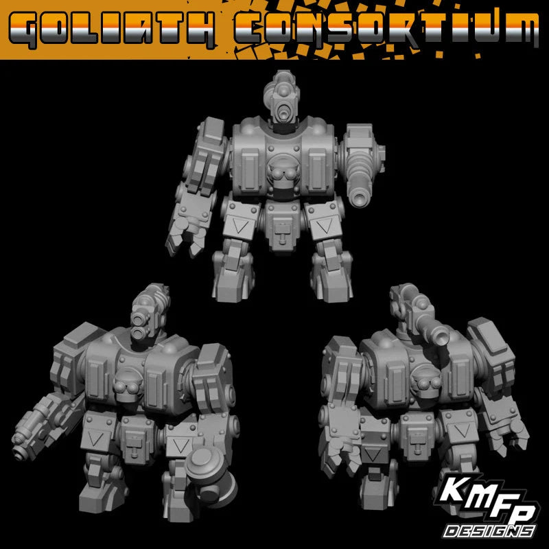 Goliath Consortium Battle Robots - 6mm/8mm