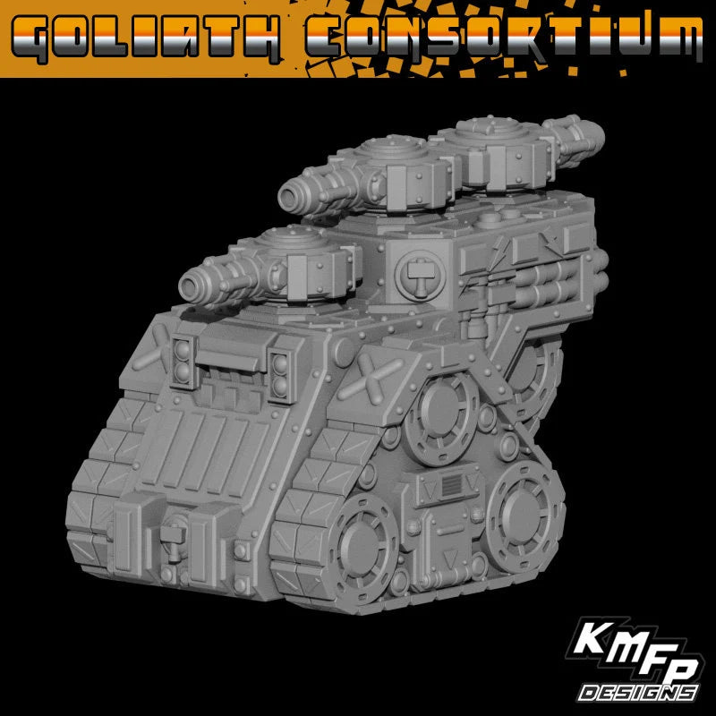 Goliath Consortium Iron Anvil Heavy Tanks - 6mm/8mm